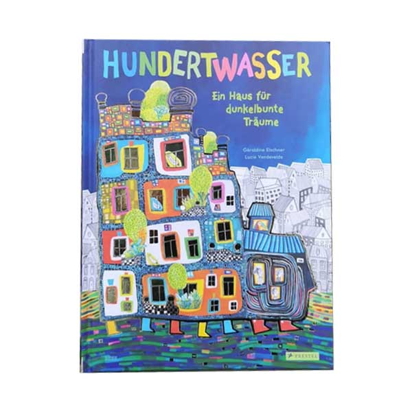 Hundertwasser-Buch.Vorderseite