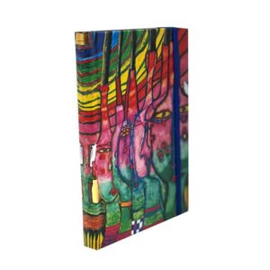 Notizbuch - Hundertwasser Stil