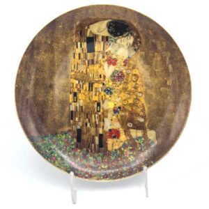 Gustav Klimt - Porzellanteller - der Kuss