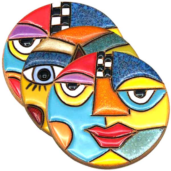 Keramikmagnete-bunt-Hundertwasser
