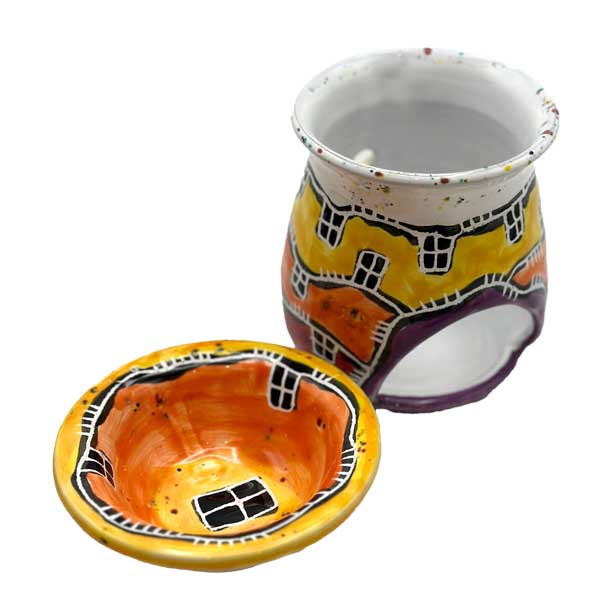 Hundertwasser-Keramik-GLV12OZ4462