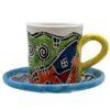 Hundertwasser Keramiktasse